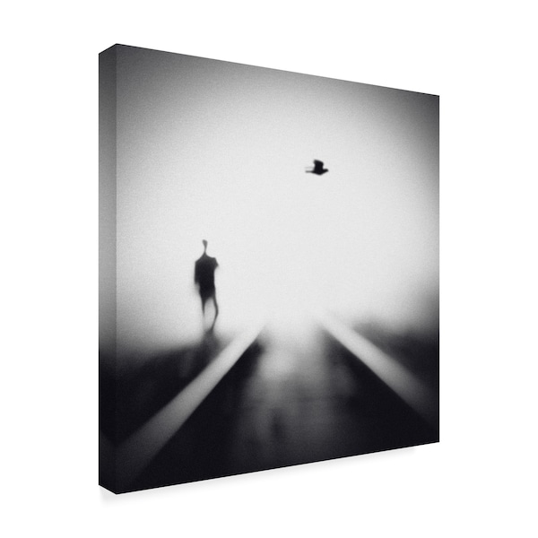 Hengki Lee 'Nocturne Man' Canvas Art,14x14